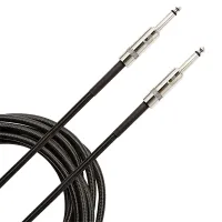 Planet Waves PW-BG-10BK Custom Series Braided Кабель инструментальный, 3м, черный