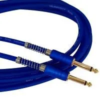 True magic TEJ015/3M Шнур гитарный JACK 1/4"(прямой) ⇔ JACK 1/4"(прямой), 3 метра, синий