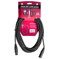 Superlux SFM7.5FM Кабель микрофонный, балансный XLR3F - XLR3M, жила 0,2 мм², 7,5 м