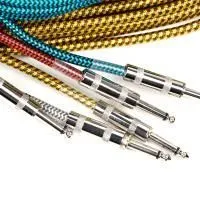 DEVISER PL-B6 YL Шнур инструментальный 6 метров, Jack1/4"(M) ⇔ Jack1/4(M)