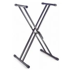STAGG KXS-20 Стойка для клавишных, регулируемая по высоте, чёрная