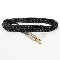 DEVISER PL-A3 BK Шнур инструментальный 3 метра, Jack1/4"(M) ⇔ Jack1/4(M)