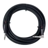 Roland RIC-B20A Шнур инструментальный JACK 1/4" (прямой) ⇔ JACK 1/4" (угловой), длина 6м.