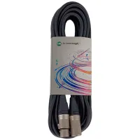 True magic TMH003/20M Шнур микрофонный HD XLR (F) ⇔ XLR (M), 20 метров, чёрный