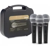 STAGG SDM50-3 - Комплект из 3-х микрофонов с картриджем DC78