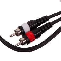 FORCE FLC-10/1 Шнур аудио mini-JACK 1/8"(stereo) ⇔ 2хRCA(male), 1 метр