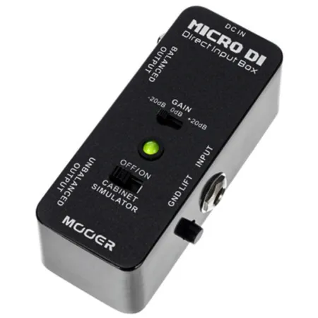 Mooer Micro DI Педаль гитарная, мини, DI-BOX