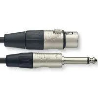 STAGG NMC3XPR Шнур микрофонный XLR (female) <=> Jack 1/4