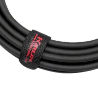 Kirlin IP-201PR 3M BK Шнур инструментальный JACK 1/4"(прямой) ⇔ JACK 1/4"(прямой), 3 метра, черный