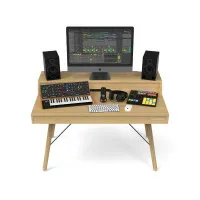 Glorious Vintage Music Station Стол для диджея или студии, в ретро-стиле