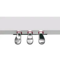 SOLISTA DP125 Stand WH Стойка с 3-мя педалями для цифрового пианино, цвет белый