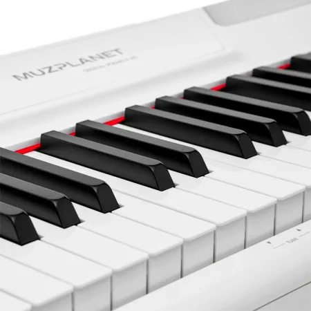 MUZPLANET P-45WH Пианино цифровое, 88 клавиш, цвет белый (без стойки)
