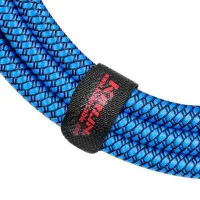 Kirlin MWC-270 1M BLA Шнур микрофонный XLR (female) ⇔ XLR (male), 1 метр, черный/синий