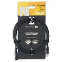 Шнур аудио STAGG NAC3MXFMXMR