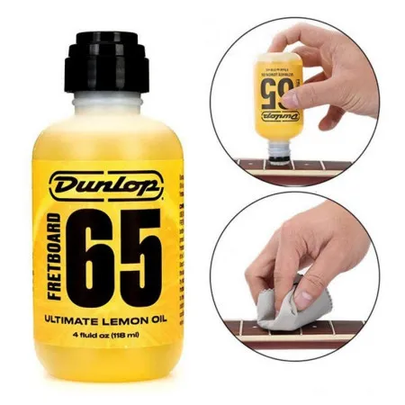Dunlop 6554 Formula 65 Лимонное масло для грифа, 118мл.