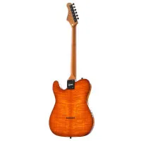 Luxars S-G27-HB Электрогитара 6 струн, Telecaster, SS, цвет желтый янтарь