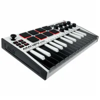 AKAI PRO MPK MINI MK3 WHITE USB/MIDI клавиатура контроллер