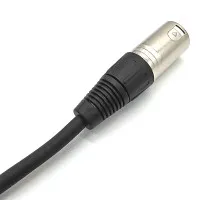 SOLISTA WX003-3M Шнур микрофонный/коммутационный  XLR (M) ⇔ XLR (F), 3 метра, чёрный