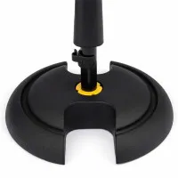 Hercules MS120B PRO Стойка для микрофона (журавль), низкопрофильная, чёрная