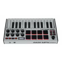 AKAI PRO MPK MINI MK3 GREY USB/MIDI клавиатура контроллер