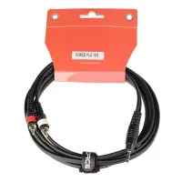 FORCE FLC-10/3 Шнур аудио mini-JACK 1/8"(stereo) ⇔ 2хRCA(male), 3 метра