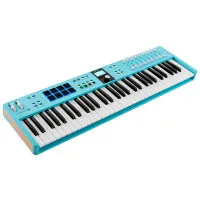 Arturia KeyLab Essential 61 mk3 Aquamarine MIDI клавиатура, 61 клавиша, цвет голубой (аквамарин)