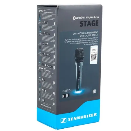 Sennheiser e835 микрофон вокальный динамический
