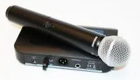 SHURE BLX24E/SM58 M17 радиосистема UHF, 1 ручной микрофон