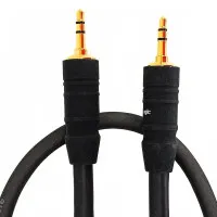 True magic TEMN004/2M Шнур аудио, мини Jack 1/8" (стерео) ⇔ мини Jack 1/8" (стерео), 2 метра, черный