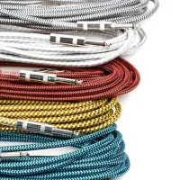 DEVISER PL-B6 YL Шнур инструментальный 6 метров, Jack1/4"(M) ⇔ Jack1/4(M)