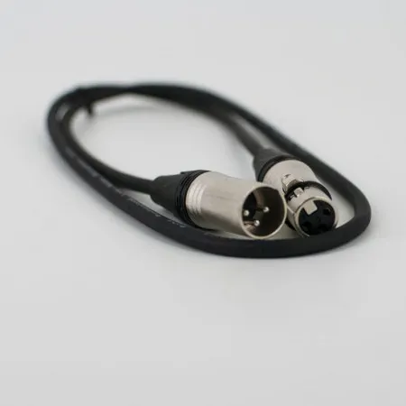 True magic TLC 20M/BK Шнур микрофонный XLR (F) ⇔ XLR (M), 20 метров, черный