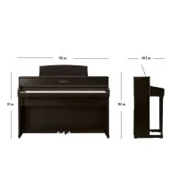 Kawai CA701B Пианино цифровое в комплекте с банкеткой, цвет чёрный 