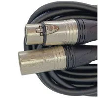 True magic TMH003/20M Шнур микрофонный HD XLR (F) ⇔ XLR (M), 20 метров, чёрный