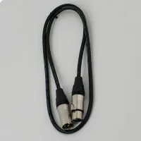 True magic TLC 3M/BK Шнур микрофонный XLR (F) ? XLR (M), 3 метра, черный