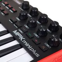 AKAI PRO MPK MINI PLUS USB MIDI клавиатура, 37 клавиш