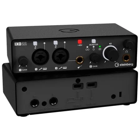 YAMAHA Steinberg IXO22 Black RECORDING PACK Комплект для записи с аудиоинтерфейсом USB-C