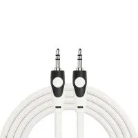Kirlin LGA-568L 6M WH Шнур аудио, stereo mini JACK 1/8" (M) ⇔ stereo mini JACK 1/8" (M), 6м., белый