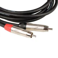 FORCE FLC-18/3 Шнур аудио 2хRCA(male) ⇔ mini-JACK 1/8"(stereo), 3 метра