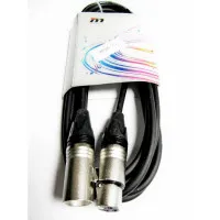 True magic TLC 3M/BK Шнур микрофонный XLR (F) ? XLR (M), 3 метра, черный