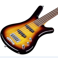 Warwick Corvette ASH 5 VSB HP Teambuilt  Бас-гитара, 5-струнная, чехол, цвет санберст.