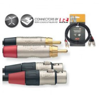 Шнур аудио STAGG NTC3CMXFR