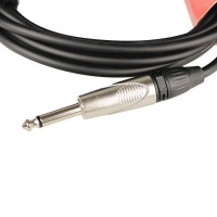 FORCE FGC-09/4,5 Шнур инструментальный Jack 1/4"(прямой) ⇔ Jack 1/4"(прямой), 4.5 метра