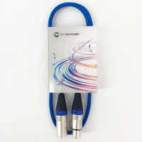 True magic TLC 1.5M/BL Шнур микрофонный XLR (F) ⇔ XLR (M), 1.5 метра, синий